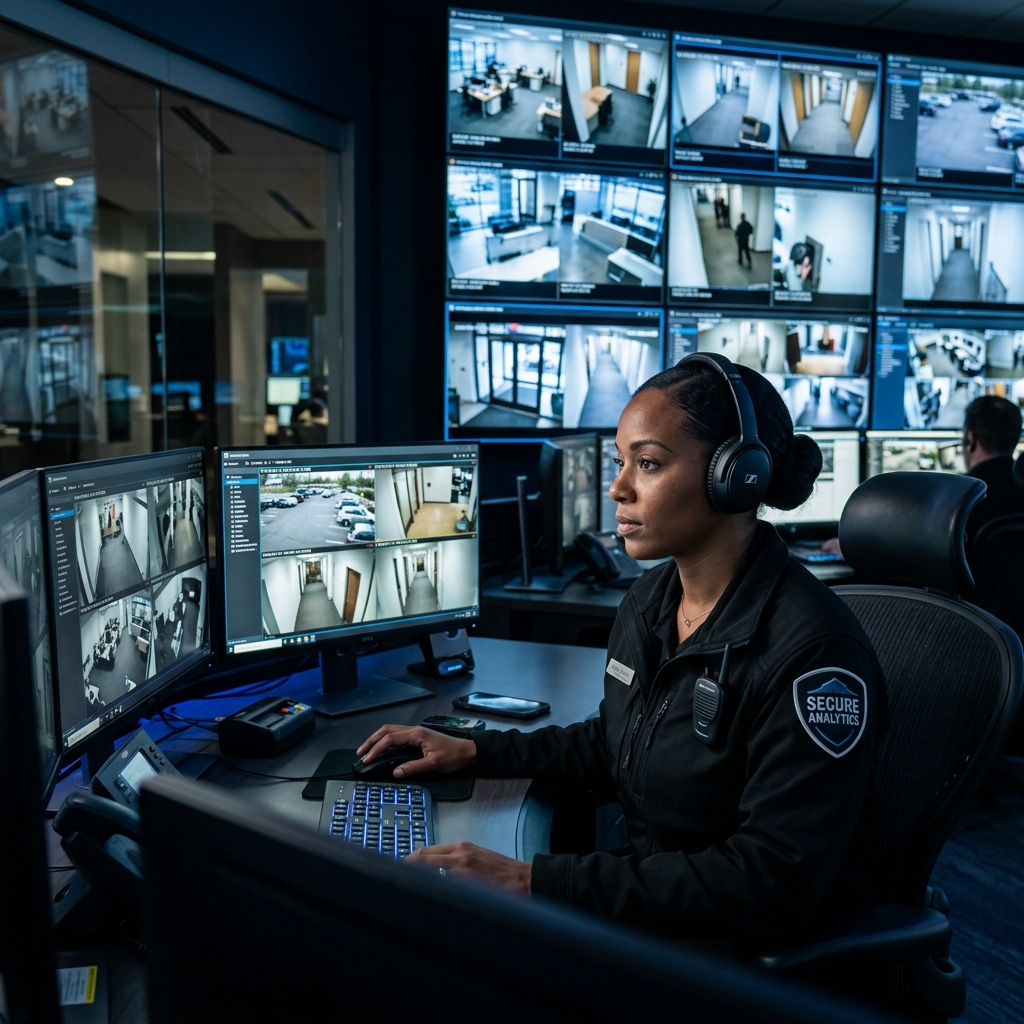 Electronic Surveillance Control Room